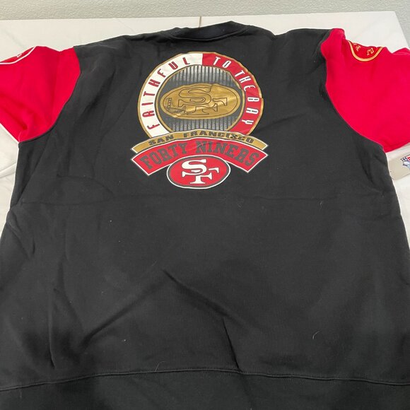 Mitchell & ness San Francisco 49ers Crewneck Throwback XL - Picture 5 of 7